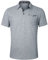 Enlision Poloshirt Herren Kurzarm Grau Polohemd mit Brusttasche Casual Golf Poloshirts Regular Fit Sport Polo T-Shirt Männer XXL