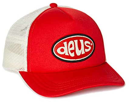 Deus Shiner Trucker Cap - Red