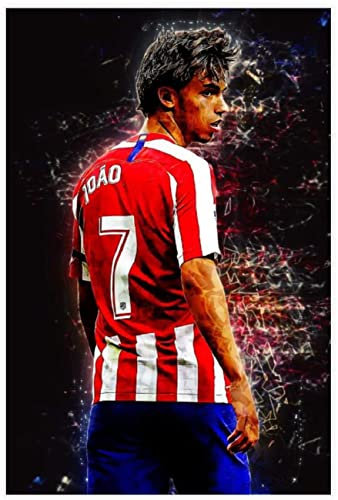 Puzzle für 500 Teile Fußballspieler Fußballspieler Joao Felix Sports Holz Puzzlespiel Erwachsenen und Kinder puzzle Poster 500 Piece 20.4x15inch(52x38cm) Kein Rahmen