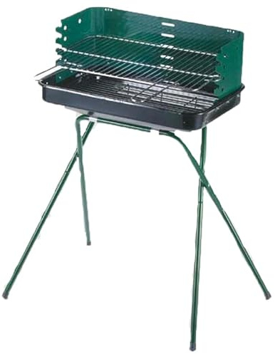 Holzkohlegrill 60-40 grün 53 x 34 80399 Ompagrill