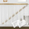 2 Pack 3m x 80cm Stair Railing Net Baby Proofing Balcony Banister Rail Guard Child Safety Stair Protection Safe Rail, White