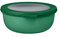 Mepal – Multi Bowl Cirqula Round – Food Storage Container with Lid - Suitable as Airtight Storage Box for The Fridge & Freezer, Microwave Container & Servable Dish – 750 ml – Vivid Green