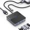 ORICO 6 in 1 USB C Docking Station with 4K HDMI, 100W PD Charging, 3 USB Ports 5 Gbps, Portable Multiport Adapter for MacBook Pro, iPad, Lenovo, Dell, HP Laptop