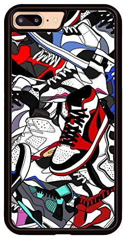 Axulimin Cool Shoe Phone Case for iPhone 8 Plus and iPhone 7 Plus Case for Teen Boys Men Kids Boys - 5.5 Inch