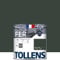 Tollens - Peinture extérieure fer 2 en 1 - Ultra Résistante - Protection antirouille - Laque Riche en Résine - Sans Sous-Couche - Entretien Facile - Brillant - Vert Sapin - 2L = 32m2