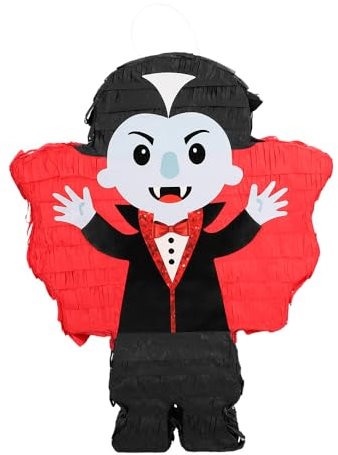 Boland 30981 - Pinata Vampir, 33 x 10 x 45 cm, Hängedeko, Dekoration für Geburtstag, Mottoparty und Karneval