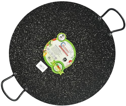 Catergold Tawa Non Stick Traditional Tawa 40cm Double Sided Handle (1)