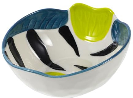 CRILSTYLEO Fischschale aus Keramik Geschirr snackschalen salat schüssel snack schalen trifle schale Süße Sojaschale aus Keramik Gewürzgericht Gewürzschüssel kleiner Saucenteller Teller klein
