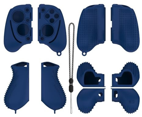 SAMTN Housse de Protection pour Razer Kishi Ultra Manette de Jeu, Housse de Protection en Gel de Silicone antidérapant (Bleu)