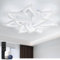 Smart LED Deckenleuchte, Alexa Google Home Deckenlampe Dimmbar mit Fernbedienung Farbwechsel, Matter Schlafzimmer Wohnzimmerlampe Deckenbeleuchtung 10 heads Ø81cm