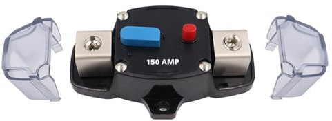 Interruttore automatico DC12-48V Reset 50A-300A Amplificatore stereo for auto Portafusibile 4GA 1 pz(200A)