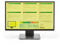 Crossbow Education 24-Inch Widescreen Monitor Overlay - Dyslexia and Visual Stress Friendly (Yellow)