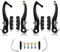 CNC Fahrrad V Bremse,Fahrrad V-Brake,Aluminium Fahrrad Bremsen Set für Cityrad Rennrad MTB/BMX.55mm
