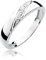 Lumari Gold - Damen Solitär Versprechen Ring Verlobungsring Damen Ring Gold 585 Echtgold 14k Gold mit natürlichem Diamanten Gemstone Weißgold - Ringe Frauen - Antragsring - Hochwertiges Geschenk