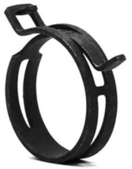 OC-PRO Collier de serrage à ressort pour durite Ø Nominal 24 Noir