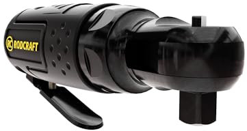 Rodcraft RC3201 Druckluft Mini-Ratschenschrauber - Vierkant 3/8 Zoll, Dremoment 50 Nm, bis zu 300 U/min für schnelles Verschrauben