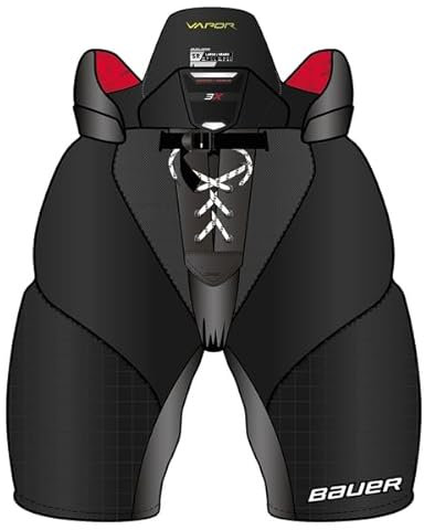 Bauer Vapor 3X Hose Intermediate, Größe:M, Farbe:schwarz