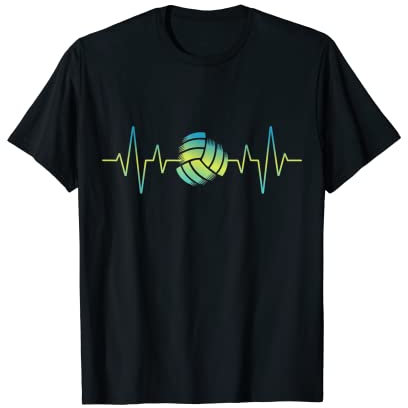 Volleyball Outfit für Spieler Trainer Fans Beach Volleyaball T-Shirt