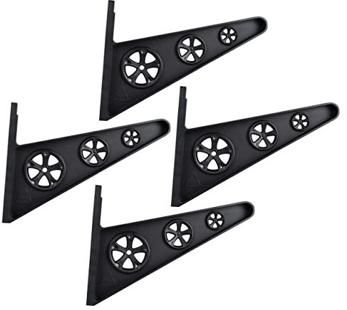 BESPORTBLE Skateboard-schirmständer Skiaufbewahrung Horizontaler Skiträger Garage Skihalterung Skateboardhaken Skateboard-wandaufhänger Garagenaufhänger Skiausrüstung Pp-Material Lagerung