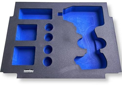 SCHWÄBLE® Schaumeinlage Schaumstoffeinlage für Makita Schlagschrauber DTW700