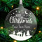 1 Personalised Customised Christmas Xmas Festive Merry Christmas Acrylic Bauble Tree Gift Decoration Present 80mm Primary Teaching Services
