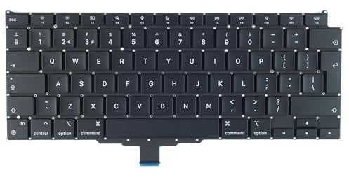 tradebit - Tastatur für MacBook Air 13 A2337 M1 2020 Big Enter QWERTY US