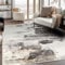 Safunion Teppich Wohnzimmer Großer Moderner Abstrakter Teppiche KurzFlor Weicher Carpet für Schlafzimmer