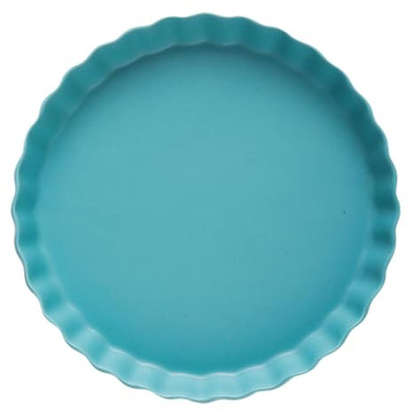 Cabilock 1 Pc plato de pizza asadera para horno pizza de cerámica frigorifico congelador bandeja para hornear platos para hornear para horno molde para pizza plato redondo para hornear mate