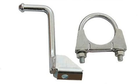 For S40 II, V50, C30, Over Axle Repair Hanger Exhaust Repair Clamp (48mm)
