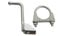For S40 II, V50, C30, Over Axle Repair Hanger Exhaust Repair Clamp (48mm)