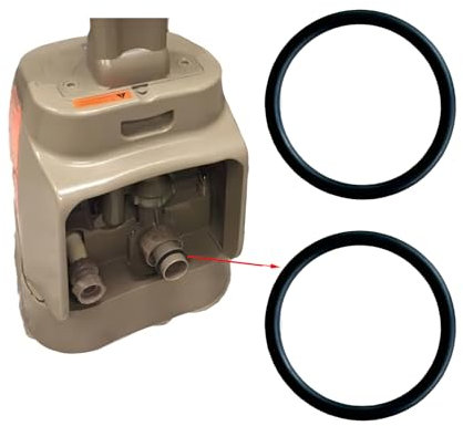 JZSMY Lot de 2 joints pour souffleur d'air Intex Pure Spa - 1 joint d'étanchéité - Remplace un joint étanche SSP-H-10-M - Pompe à eau d'entrée et de sortie