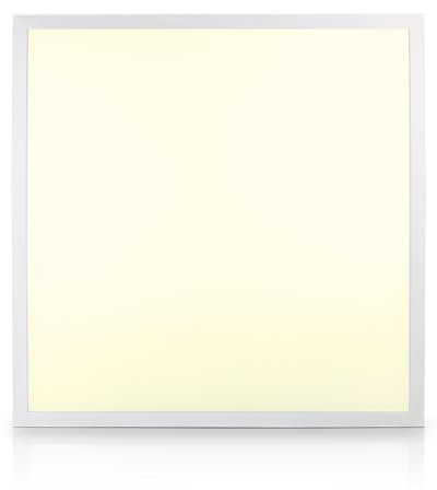 LUXULA LED Panel 62x62cm Rasterleuchte - 36W 3600lm - 3000K Warmweiß - flimmerfrei - mit Netzteil 230V - LED Deckenleuchte für Rasterdecke - Einlegeleuchte Büroleuchte Gewerbe