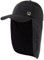 TOP-EX XL/XXL wasserdichte Baseball Cap Herren mit Nackenklappe UPF 50 Sonnenhüte Damen, Faltbar Sommerhüte Safari Wandern Outdoor-Hut Atmungsaktiv Verstellbar Schwarz L/XL