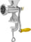 CROWNSHOP Hand Meat Grinder Kit Aluminum Alloy Sausage Filling Machine Heavy Duty Manual Hot Dog Maker for Meat Noodles Pepper
