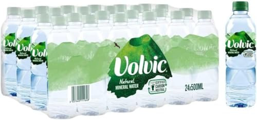 Olvic Natural Mineral Water, 500ml Bottles, Pack of 24