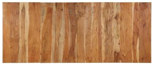 INLIFE Kopfteil 200 cm Massivholz Akazie,Möbel,Betten & Zubehör,Kopf- & Fußenden,Braun,27.85 KG,4017520