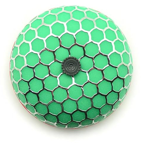 RAGBUSCLE Filtro a fungo di aspirazione dell'aria da 8,0 cm, filtro dell'aria a rete a nido d'ape in spugna, verde
