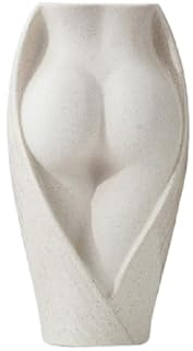 Kreative sexy menschliche Körpervase, Moderne weibliche Körpervasen, kolbenförmiger Blumenbehälter, Heimdekoration for Wohnzimmer, Schlafzimmer, Tafelaufsatz, Tischhochzeit(S)