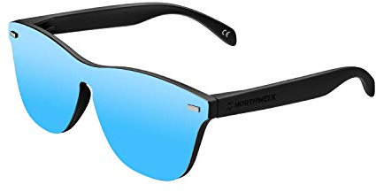 NORTHWEEK Unisex-Erwachsene Regular Phantom Deck Sonnenbrille, Blau (Ice Blue), 140.0