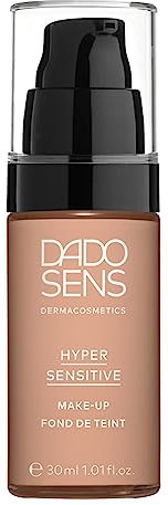DADO SENS HYPERSENSITIVE MAKE-UP - Auch bei Neurodermitis, Akne oder Rosacea geeignet - Pflegendes Make-Up Für Empfindsame Haut - Sorgt Sanft Für Einen Natürlich & Ebenmäßigen Teint (Beige)