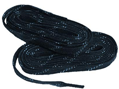 besthockey Schnürsenkel farbig HTX3 Eishockey gewachst Pro line (Navy, 274)