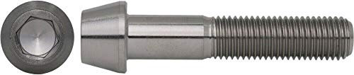 Titan DIN 912 Zylinderschraube Feingewinde mit konischem Kopf M10 x 1,25 x 75 mm Grade 5 (1 Stück)
