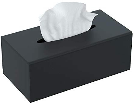 FEMELI Taschentuchspender, Acryl, Schwarz