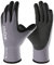 COOLJOB Gants de travail, Gants de protection revêtus de nitrile pour hommes, Avec des points pour une poignée antidérapante, Gants jardinage femme lavable respirantes (3 paires S)