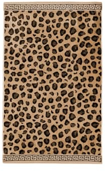 BIANCHERIAWEB Telo Mare 90x165 cm Jacquard Disegno Cleopatra Beige Spugna Asciugamano Spiaggia o Piscina