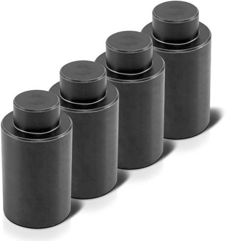STAHLWERK Anschlagbolzen und Spannbolzen 34 x 50 mm mit Gewinde M 14 für Schweißtische mit D22 Lochsystem - Praktisches 4er Set