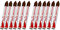 Barra de Pintura Facial Infantil Halloween Carnaval - Maquillaje de Cara para Fiesta No Toxica Pack 12 Barras de Color Marron