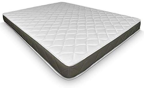 DUÉRMETE ONLINE - Colchón Multicapa Visco Fresh Reversible (Cara Invierno-Verano), Antiácaros, Antibacteriano e HIpoalergénico, Altura 13cm, 135 x 190