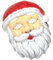 NOLITOY 1stück Leuchtende Weihnachtsmann-maske Einzigartige Xmas Maske Für Weihnachtsfeiern Cosplay Und Themenpartys Sicher Und Augenfreundlich Mit Festlicher Atmosphäre