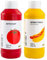 SENAP Mild Swedish Mustard & KETCHUP Tomato Sauce BBQ Condiment Set in Squeezy Bottles - Set of 2 x 500g